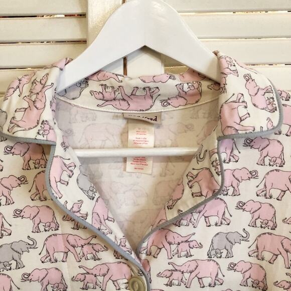 BedHead Pajama Top Pink Elephant - Picture 4 of 6